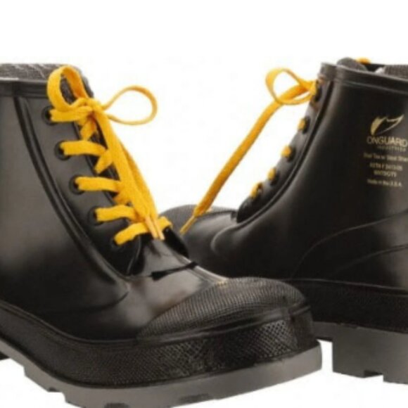 Dunlop Protective Footwear Steel Work Boot Black, Size 8 - Picture 2 of 9